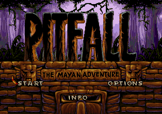 Заставка игры Pitfall: The Mayan Adventure